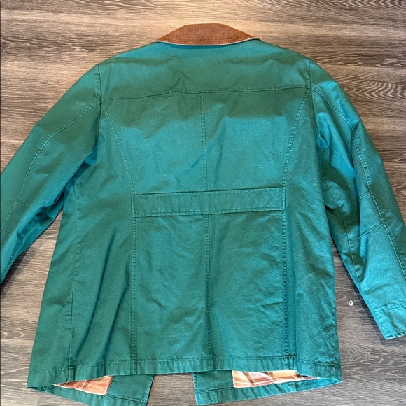 Vintage L.L. Bean Green Jacket with Brown Accents - Picture 8 of 8